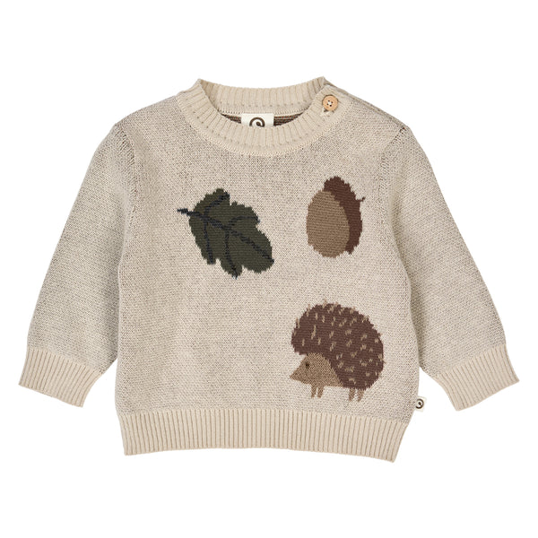 MÜSLI by Green Cotton | Acorn Pullover | Oak