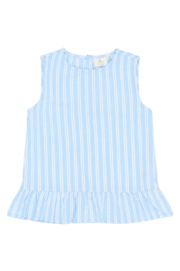 The New | Top | Forever Blue Striped
