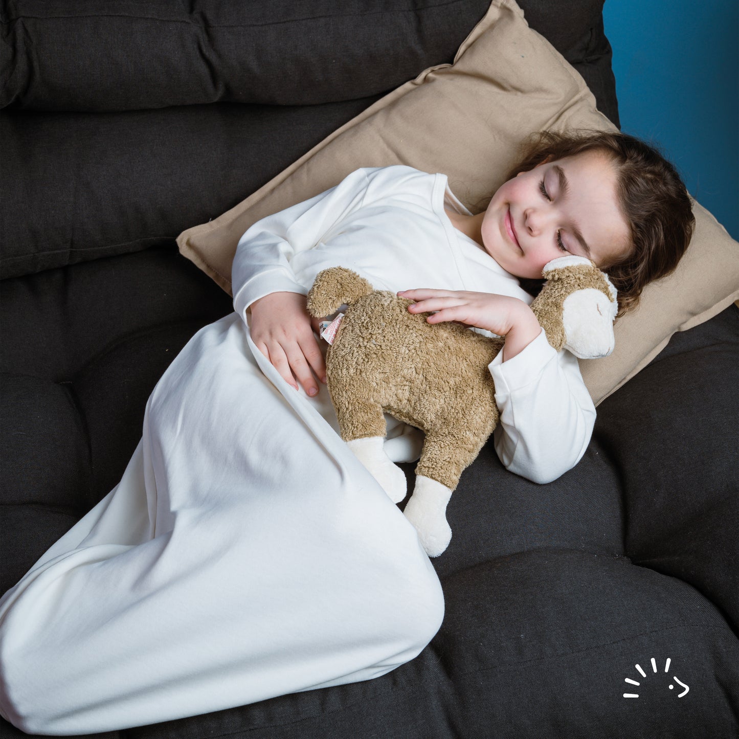 Popolini | Inner Sleeping Bag Interlock | Ecru