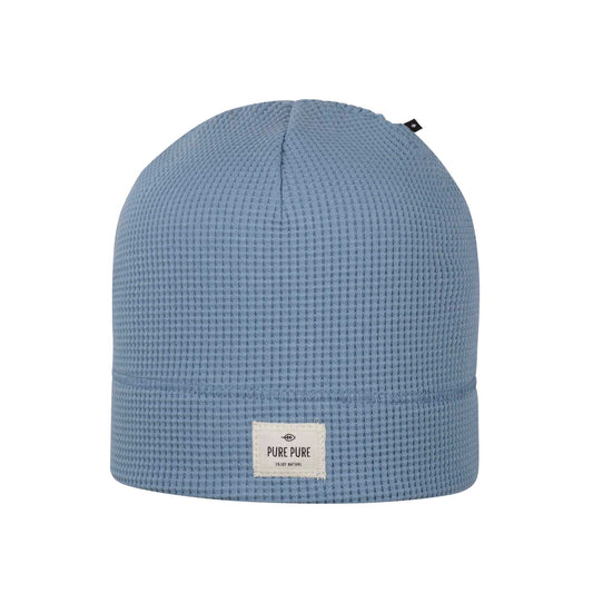 PURE PURE by Bauer | Mini Beanie Waffle | Blue shadow