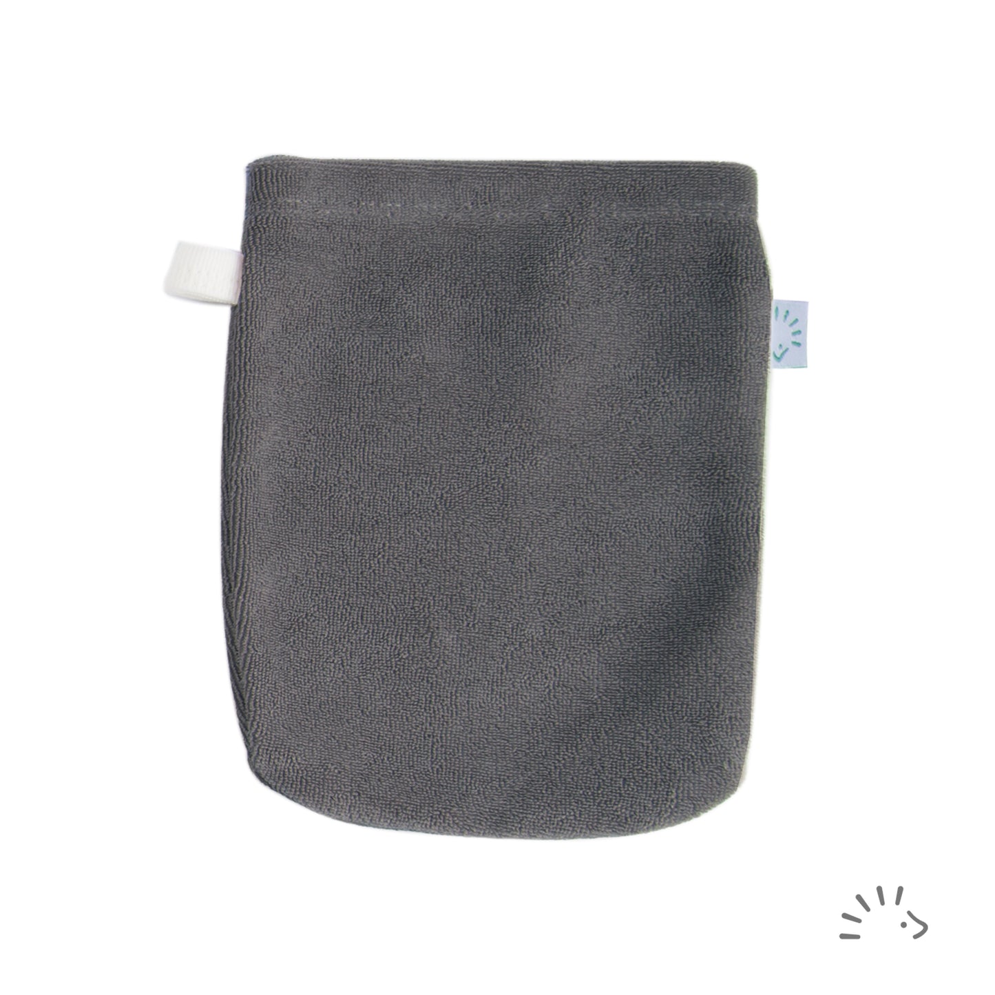 Popolini | Wash Mitt Soft | Anthracite