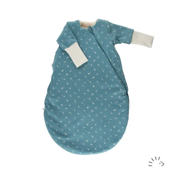 Popolini | Sleeping Bag VARIO | Vintage Blue Dandelion