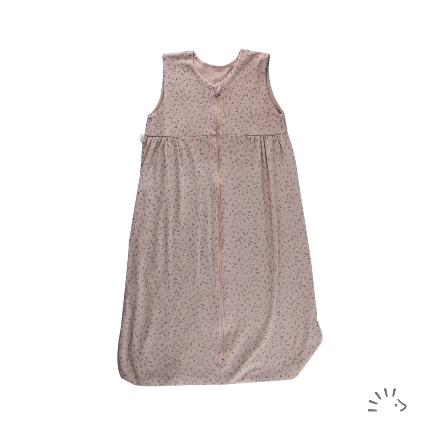 Popolini | Sleeping Bag without Sleeves | Beige Leaves