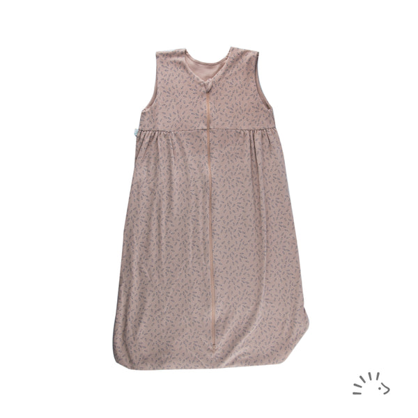 Popolini | Schlafsack ohne Arm | Beige Leaves