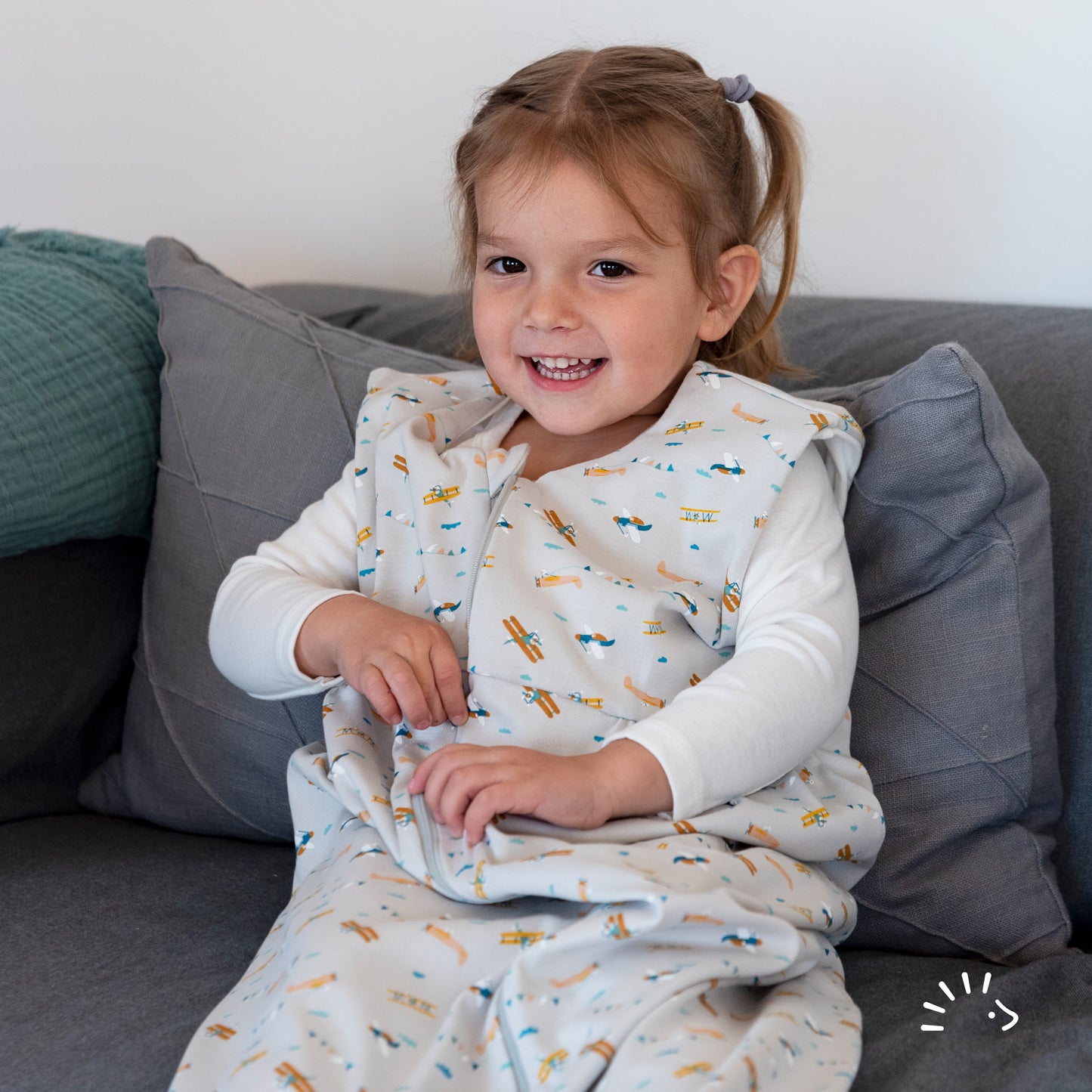 Popolini | Summer sleeping bag | Planes