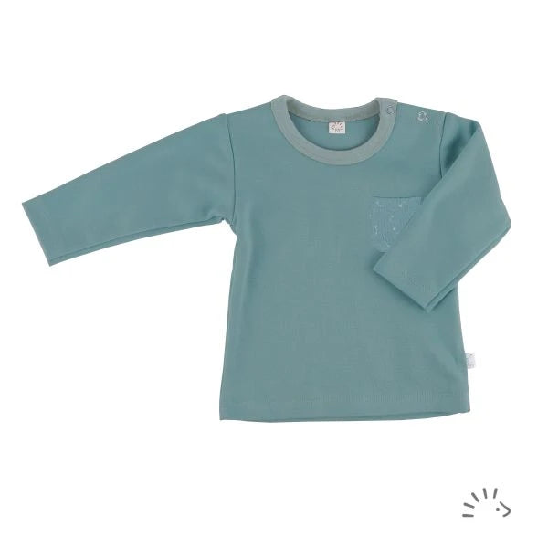 Popolini | Langarmshirt | Vintage Blue