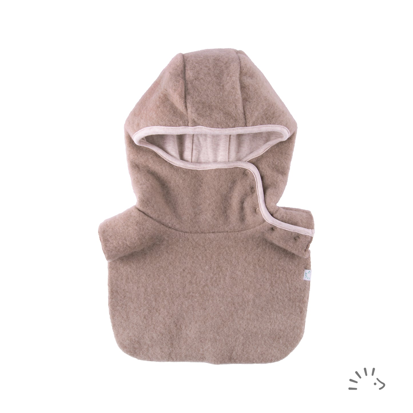 Popolini | Pull-on Hat | Beige Melange