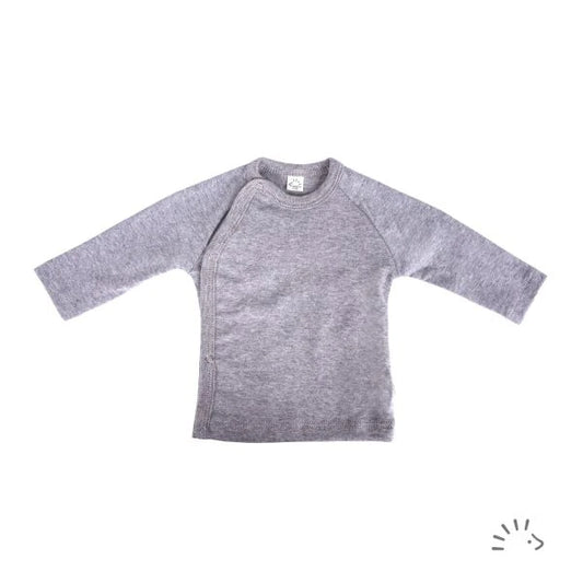 Popolini | Wickelhemd | Grau