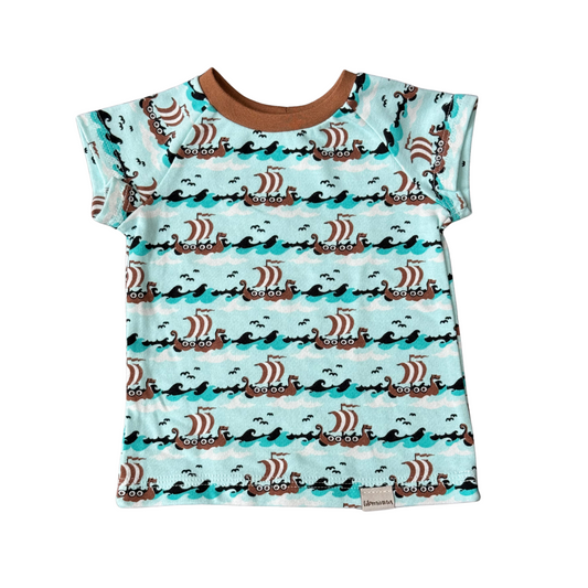Libminna | T-Shirt | Seahorse (Brown)