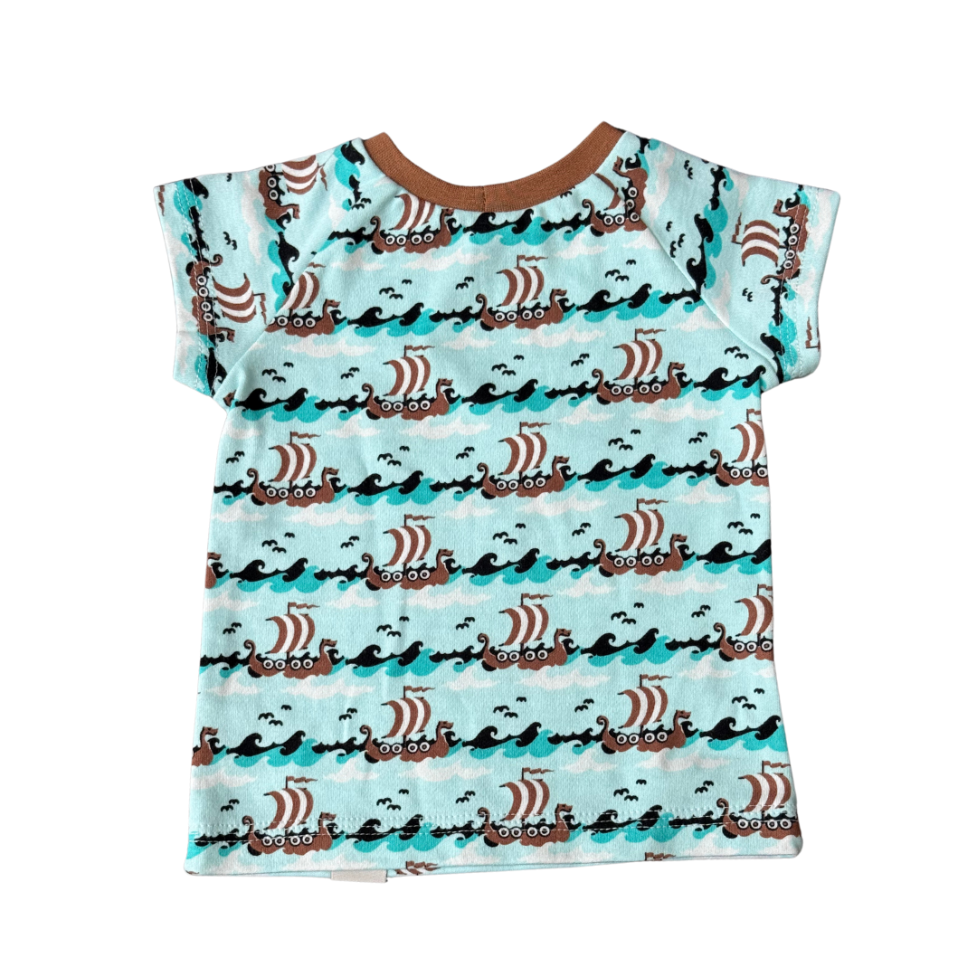 Libminna | T-Shirt | Seahorse (Brown)