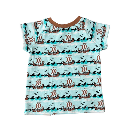 Libminna | T-Shirt | Seahorse (Brown)