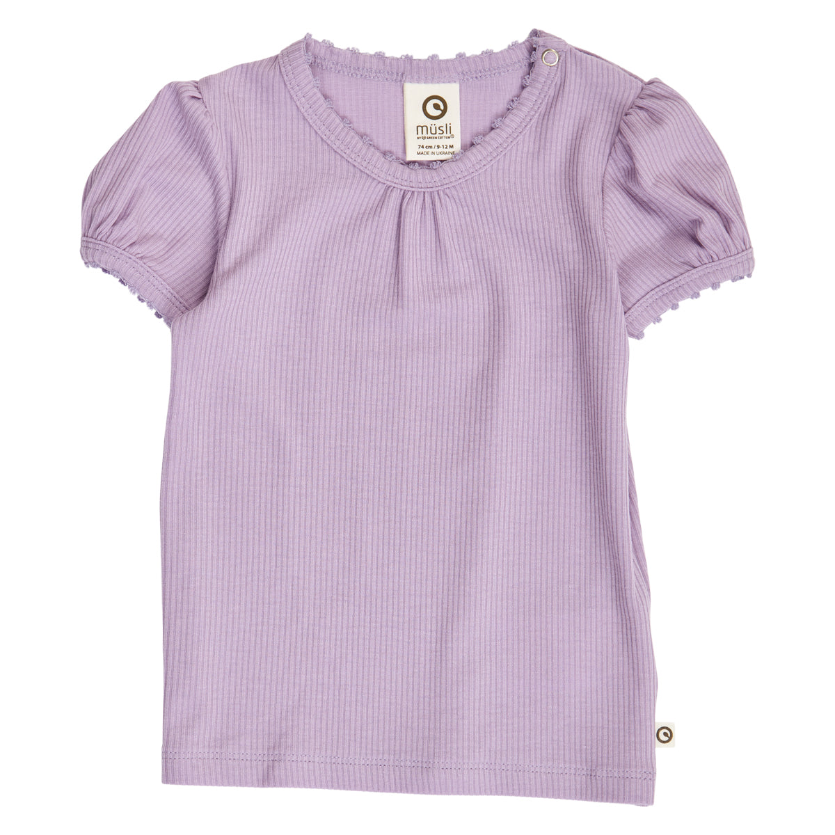 MÜSLI by Green Cotton | Mellow Picot T-Shirt | Dream