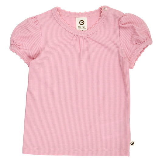 MÜSLI by Green Cotton | Mellow Picot T-Shirt | Nectar