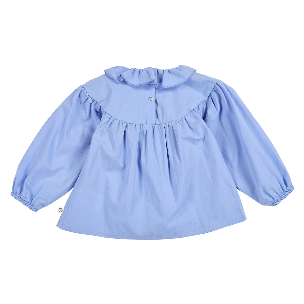 MÜSLI by Green Cotton | Poplin Bluse | Shell blue