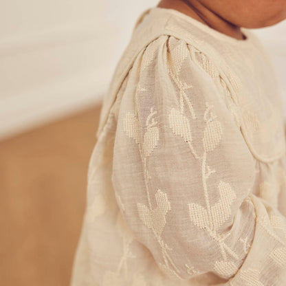 MÜSLI by Green Cotton | Poetry Wide Bluse| Natural