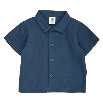 MÜSLI by Green Cotton | Twill Hemd | Navy