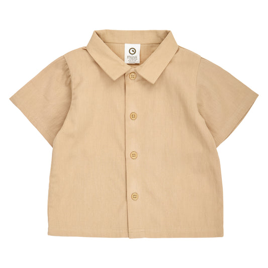 MÜSLI by Green Cotton | Twill Bluse | Safari