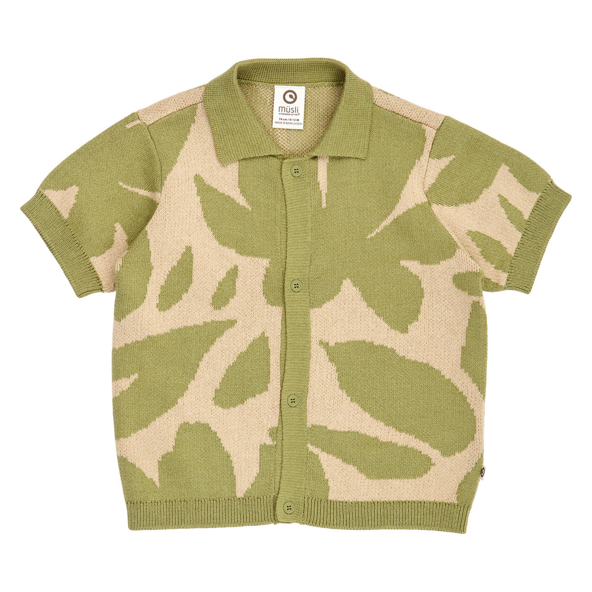 MÜSLI by Green Cotton | Natures Imprint Hemd | Spring