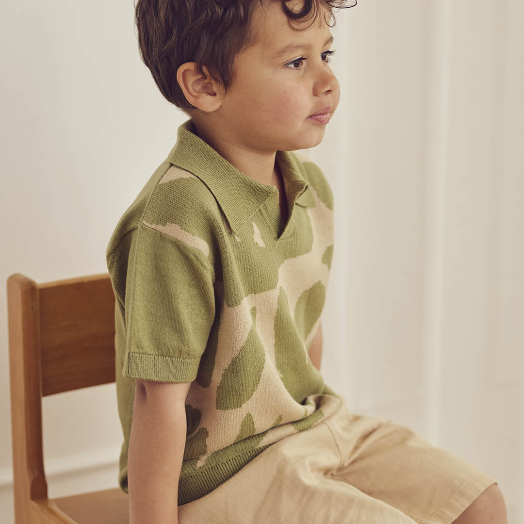 MÜSLI by Green Cotton | Natures Imprint Polo | Spring