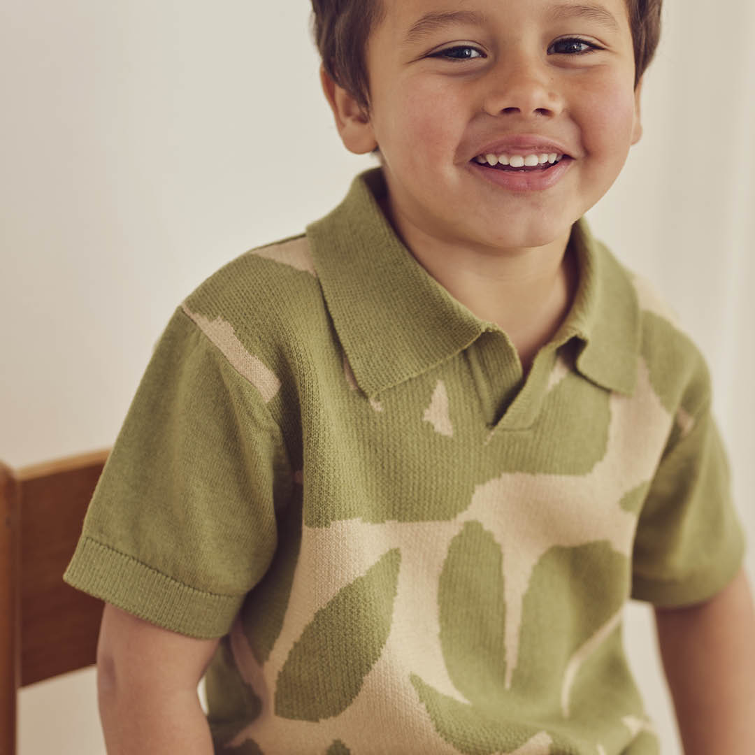 MÜSLI by Green Cotton | Natures Imprint Polo | Spring