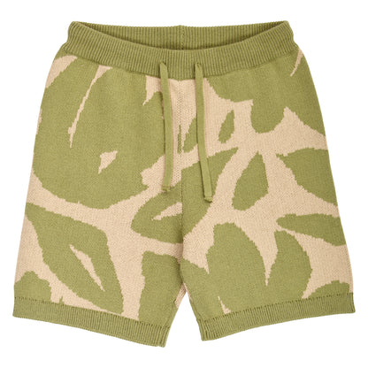 MÜSLI by Green Cotton | Natures Imprint Jacquard Shorts | Spring
