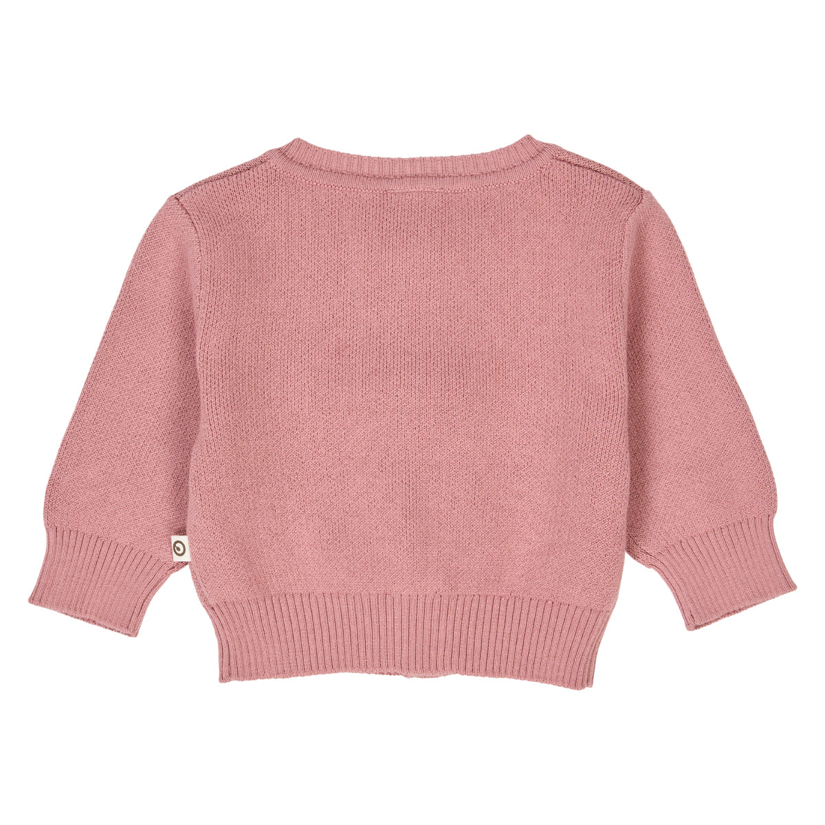 MÜSLI by Green Cotton | Autumn Cardigan Baby | Nostalgia Rose