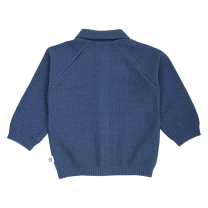 MÜSLI by Green Cotton | Bff Cardigan Baby | Navy