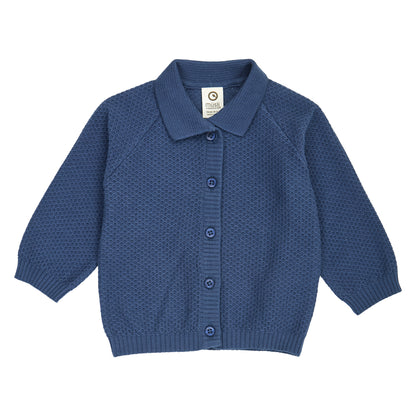 MÜSLI by Green Cotton | Bff Cardigan Baby | Navy