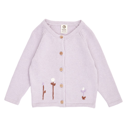 MÜSLI by Green Cotton | Tulip Cardigan Baby | Bloom