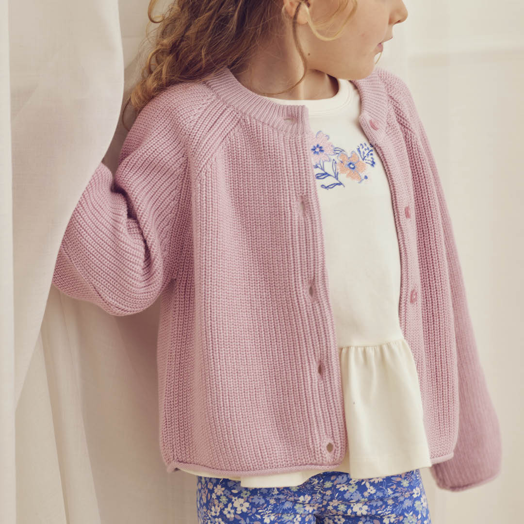MÜSLI by Green Cotton | Primrose Cardigan | Nectar