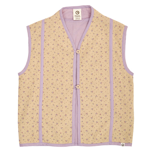 MÜSLI by Green Cotton | Tulip Weste | Safari/Bloom/Dream