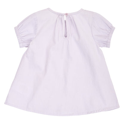 MÜSLI by Green Cotton | Twill Puff Kleid | Bloom