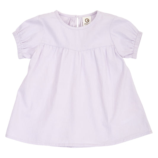 MÜSLI by Green Cotton | Twill Puff Kleid | Bloom