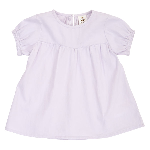 MÜSLI by Green Cotton | Twill Puff Kleid | Bloom