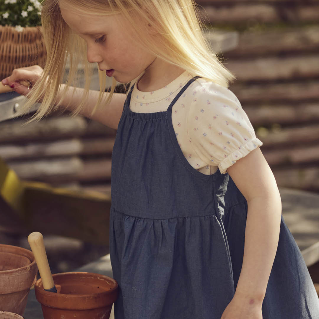 MÜSLI by Green Cotton | Spring Kleid | Chambray