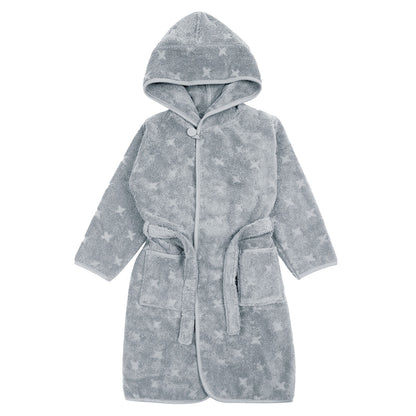 MÜSLI by Green Cotton | Bademantel | Jasmin blue