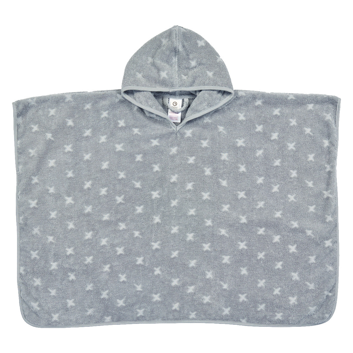 MÜSLI by Green Cotton | Handtuch Poncho | Jasmin blue
