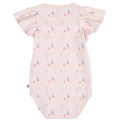 MÜSLI by Green Cotton | Picnic Body | Primrose/Shell blue/Tofu