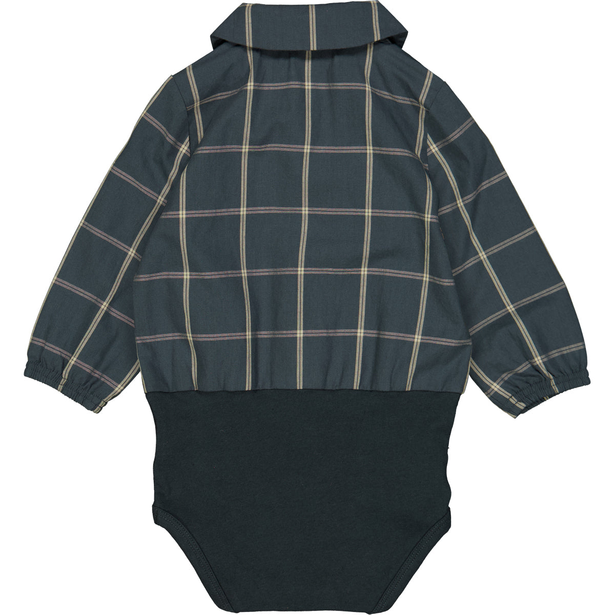 MÜSLI by Green Cotton | Check Shirt Bodysuit