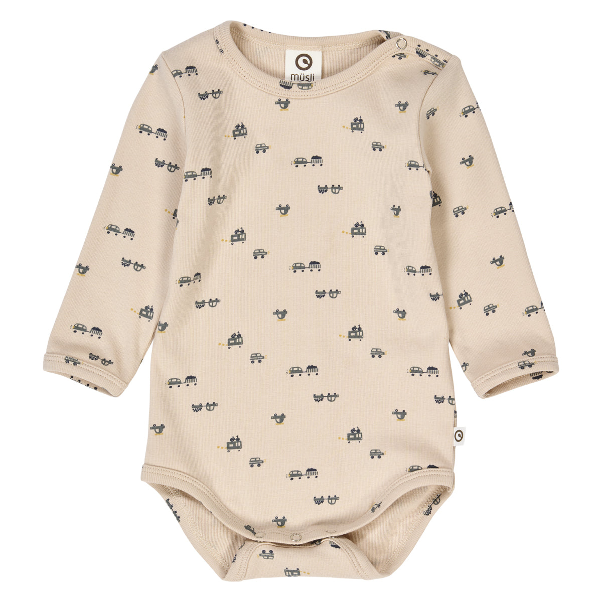 MÜSLI by Green Cotton | Auto Body | Oak/Moss/Stormy blue