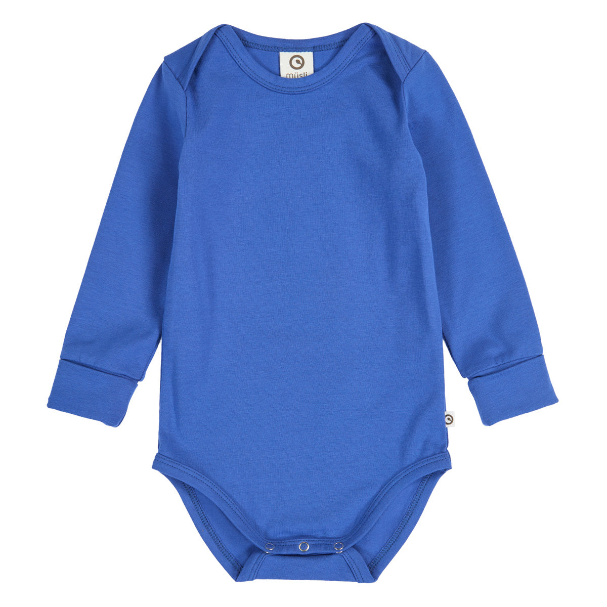 MÜSLI by Green Cotton | Cozy me Body | Azure blue