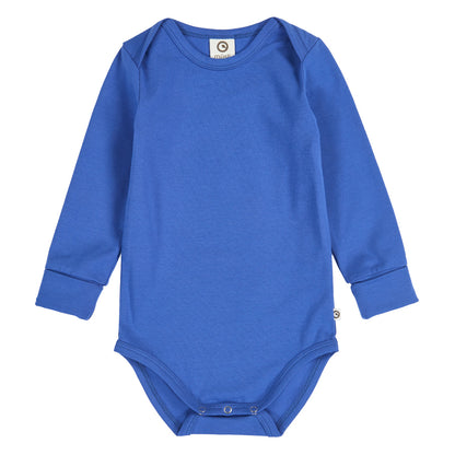 MÜSLI by Green Cotton | Cozy me Body | Azure blue
