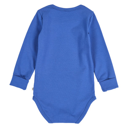 MÜSLI by Green Cotton | Cozy me Body | Azure blue