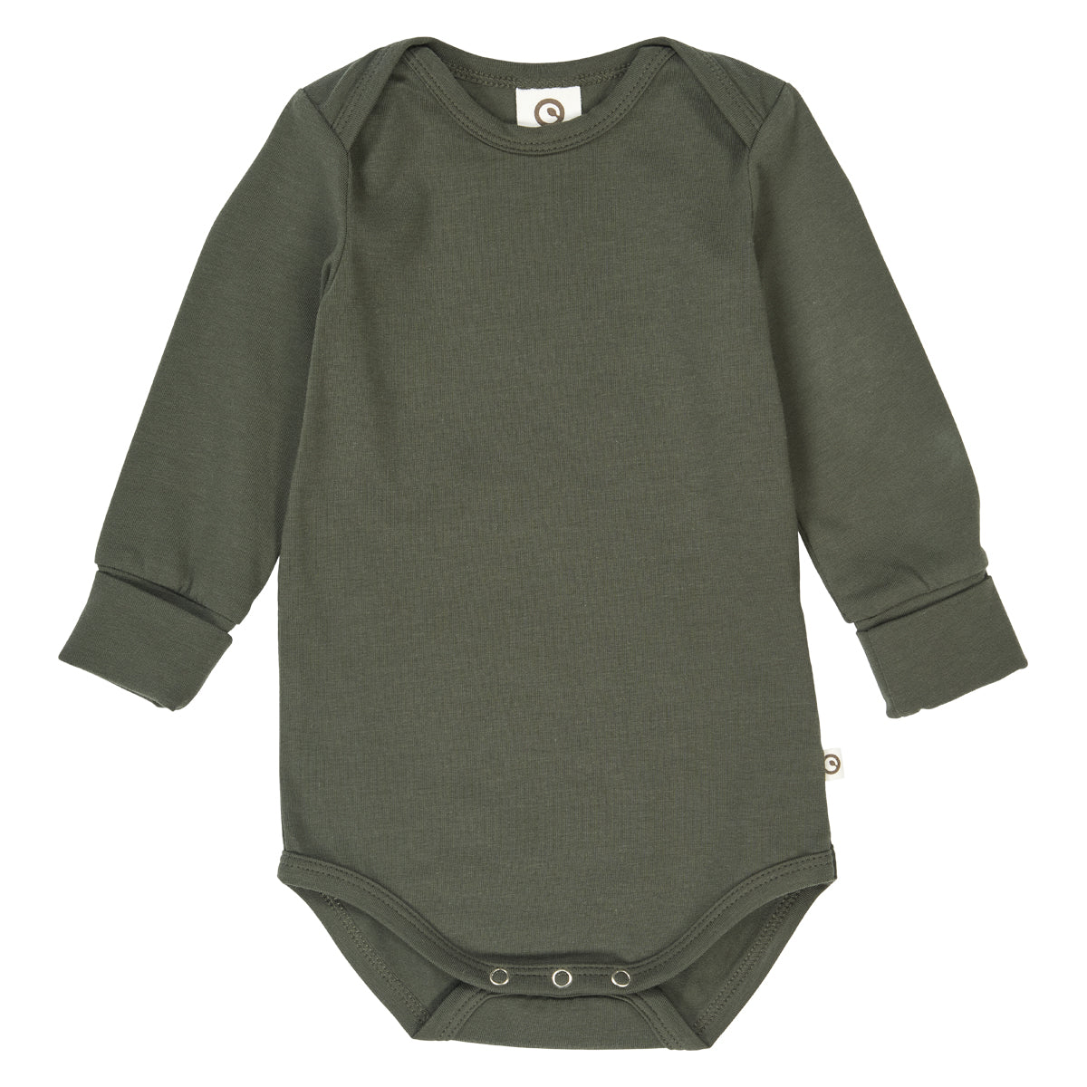 MÜSLI by Green Cotton | Cozy me Body | Deep green