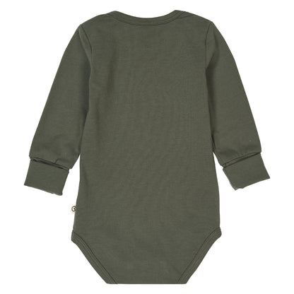 MÜSLI by Green Cotton | Cozy me Body | Deep green
