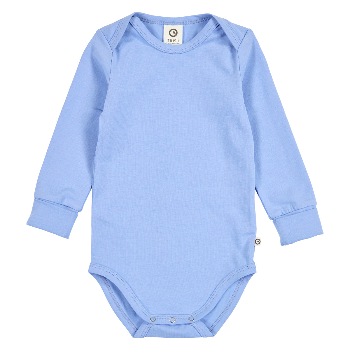 MÜSLI by Green Cotton | Cozy me Body | Shell blue