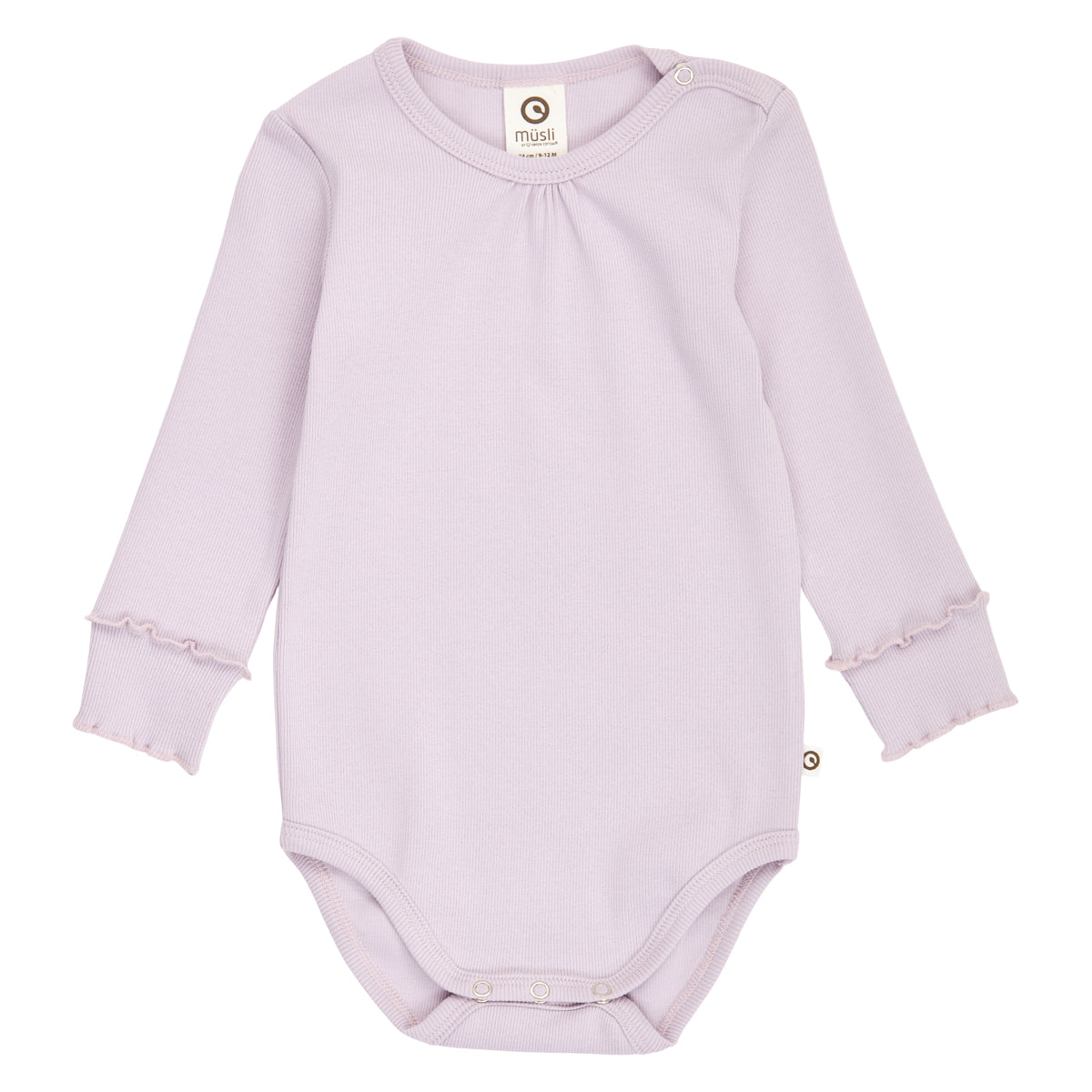 MÜSLI by Green Cotton | Cozy Me Rib Body | Bloom