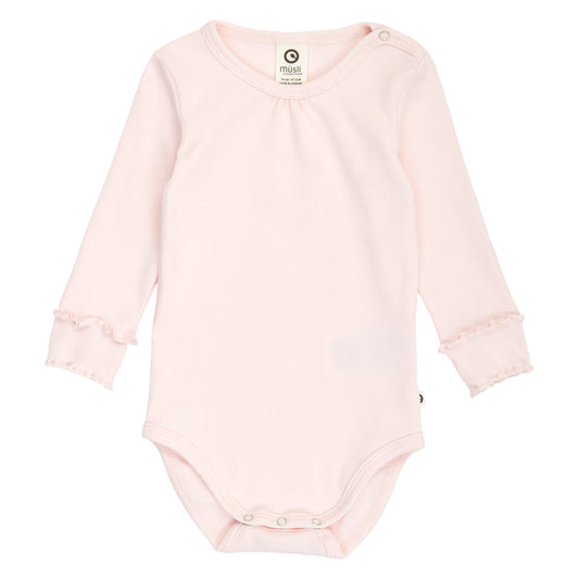 MÜSLI by Green Cotton | Cozy Me Rib Body | Primrose