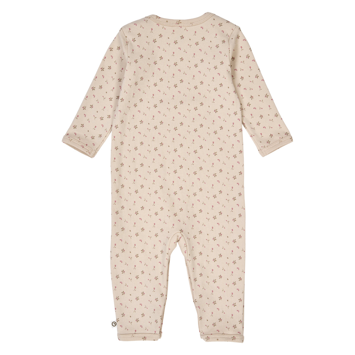 MÜSLI by Green Cotton | Aster Strampler | Oak/Nostalgia rose/Beige