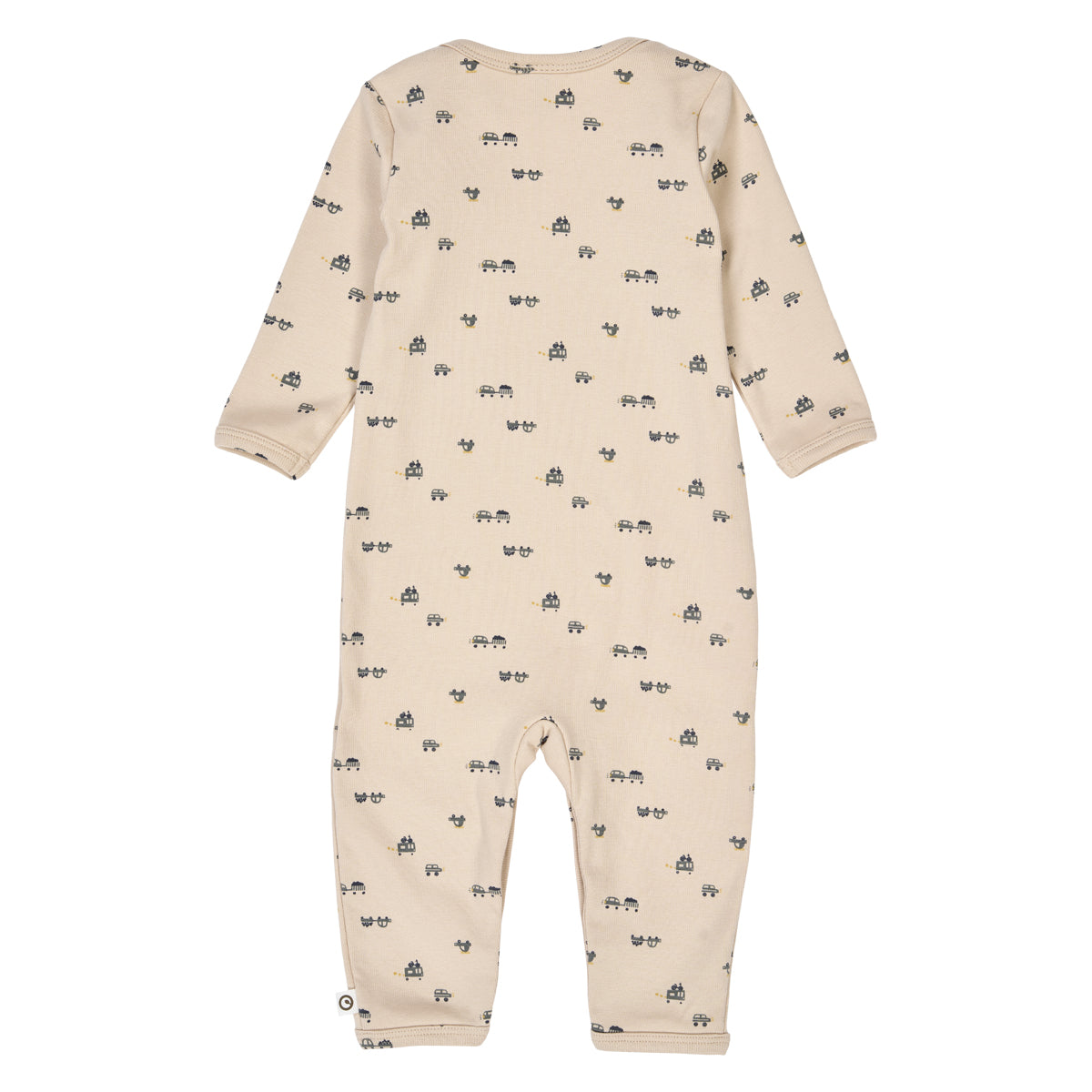 MÜSLI by Green Cotton | Auto Strampler | Oak/Moss/Stormy blue
